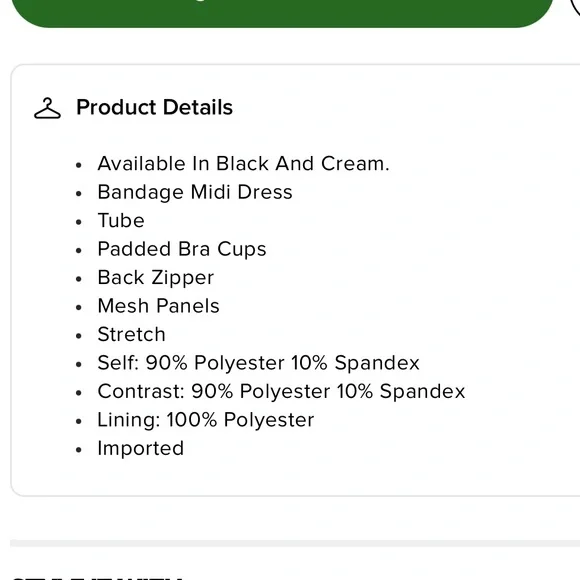 NWT Fashion Nova More Martinis Bandage Midi Dress black size medium - Picture 3 of 6